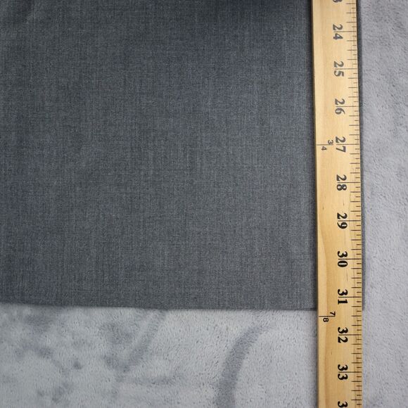 New York Company Pants Womens 0 Gray Mid Rise Stretch Wide Leg Zip Dress Pants - Picture 5 of 16